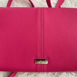 PINK Jewel (ThirtyOne) clutch / crossbody purse